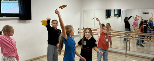 Jesienna lekcja rytmiki 2024